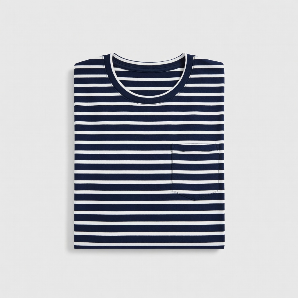 Striped Pocket Tee